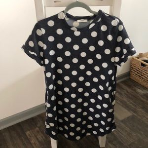 Polka Dot T Shirt Dress